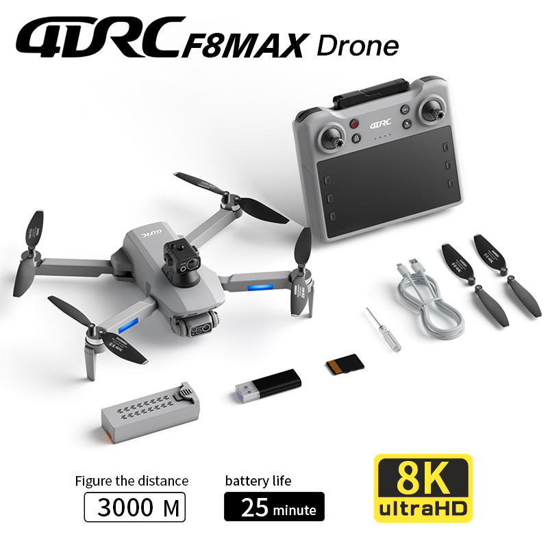 Drone Photogrammetry - F8 MAX GPS Drone Professional 8K