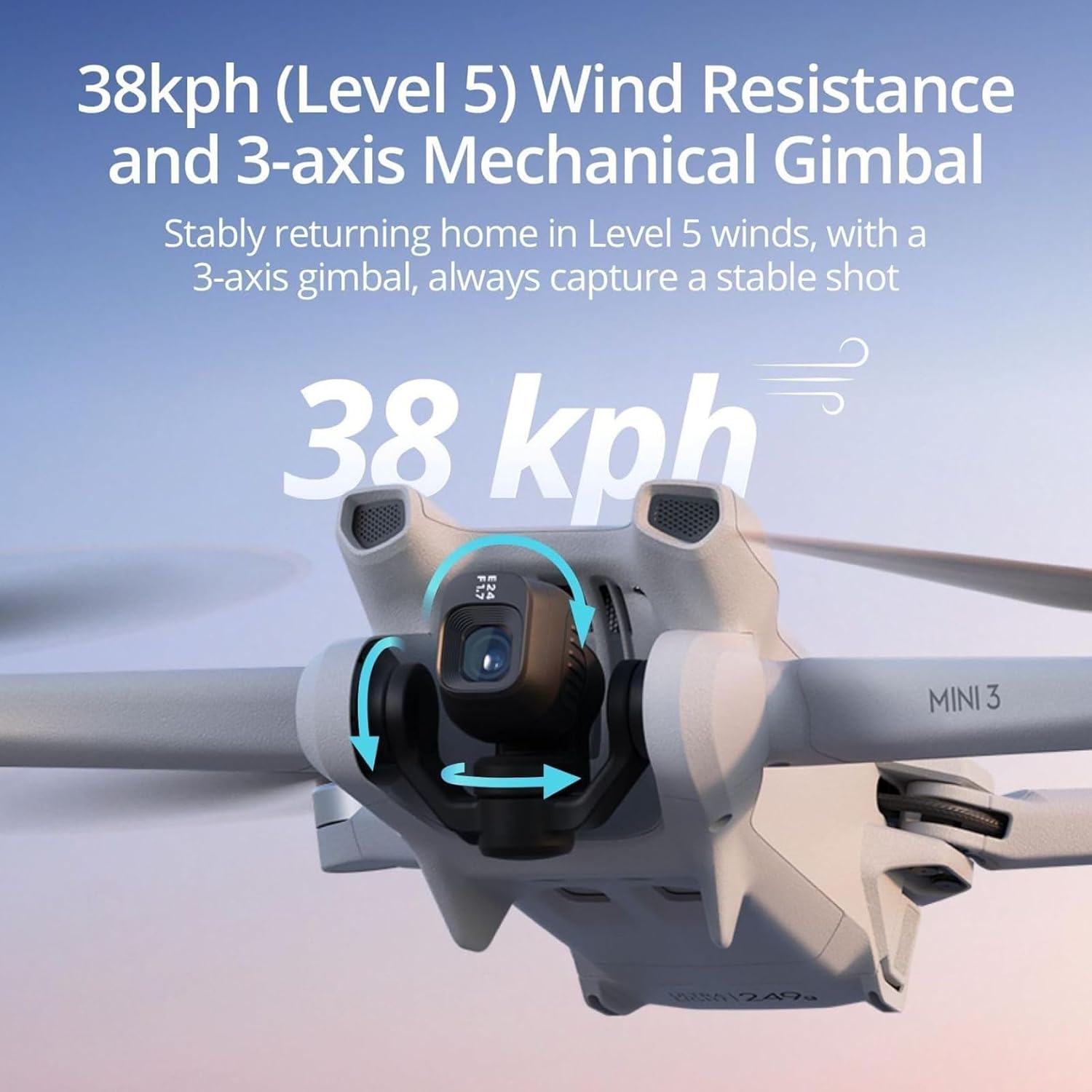 DJI Mini 3, 3-Axis Mechanical  - огляд і ціна Drone Video Production