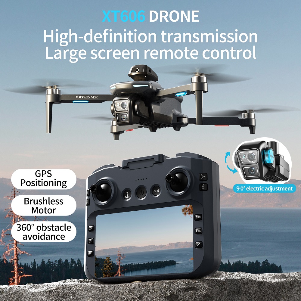XT606 MAX 3 battery Drone 4k 8 - огляд і ціна Drone Thermal Imaging