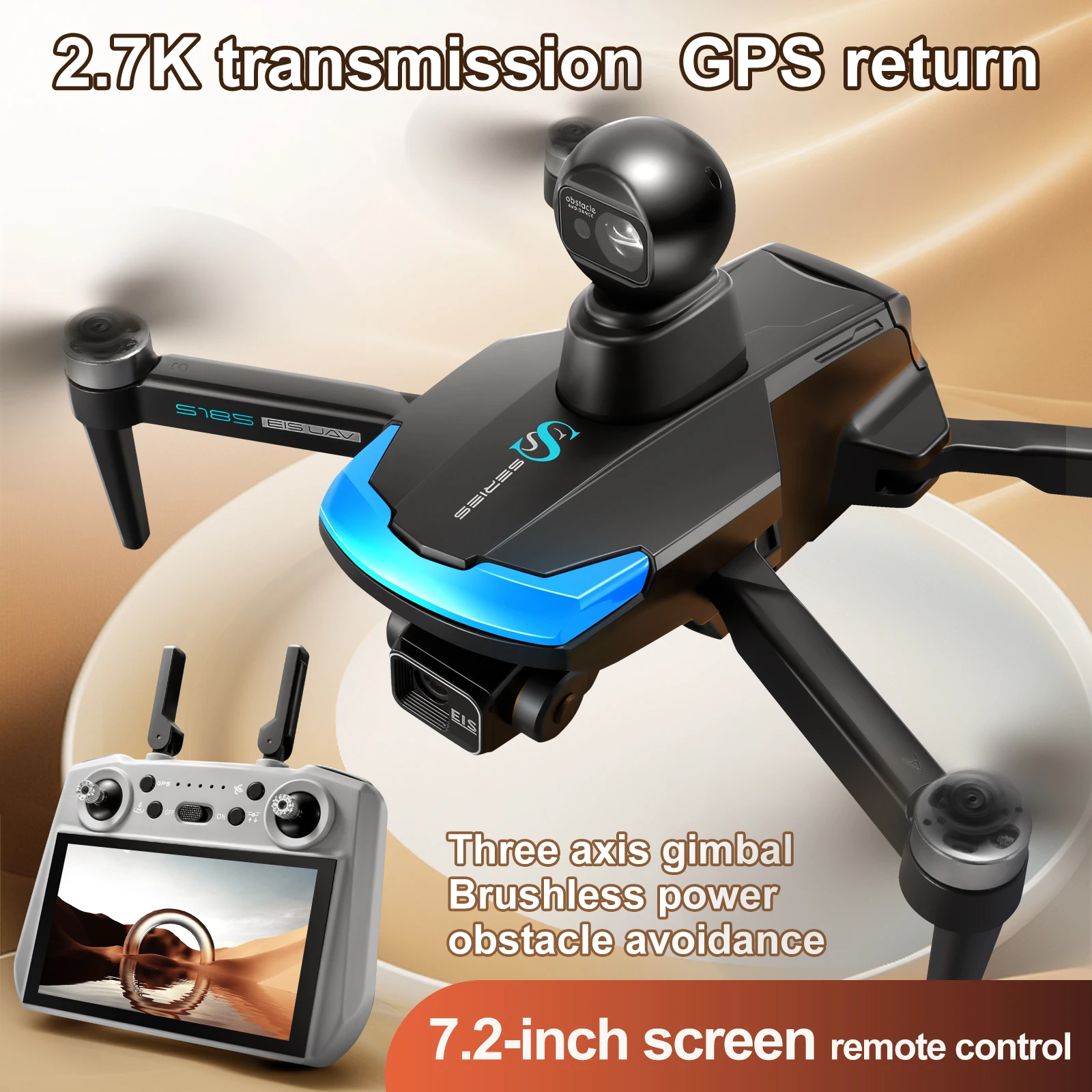S185 Professional Drone 2.7K H - огляд і ціна Drone Photogrammetry